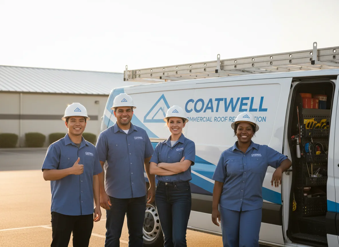 Commercial roof coating company in Belle Rive, IL